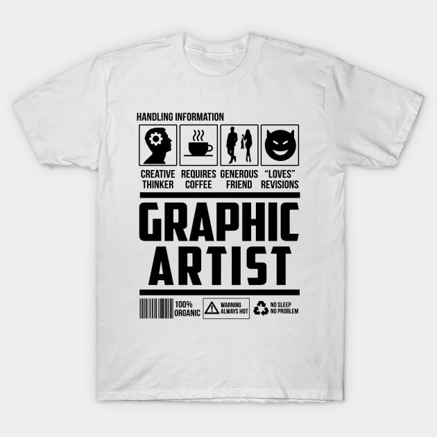 Graphic Artist T-Shirt by nelsoncancio